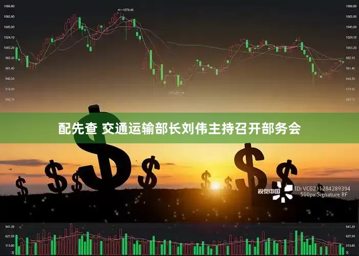 配先查 交通运输部长刘伟主持召开部务会