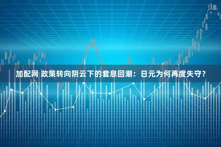 加配网 政策转向阴云下的套息回潮：日元为何再度失守？
